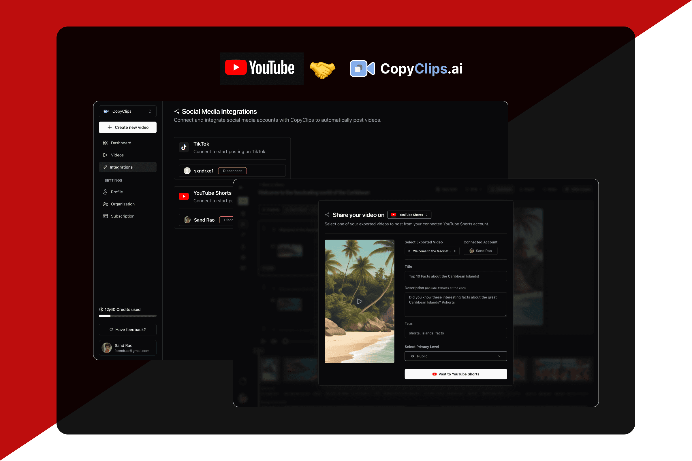 Cover Image for 🔗 YouTube Integration is Live!